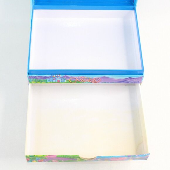Vintage Lisa Frank Glittery Princess Cassara Mirrored Stationary Jewelry Box - Picture 8 of 12